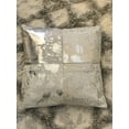 thumbnail image 5 of Dakota Throw Pillow, Ivory/Silver (20"x20"x4"), 5 of 6