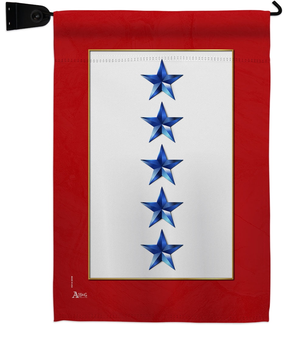 Anley Military Service Banner USA Family Member On Service One Blue Star 15" X8" 