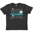 thumbnail image 3 of Inktastic Ovarian Cancer Being Strong Youth T-Shirt, 3 of 5