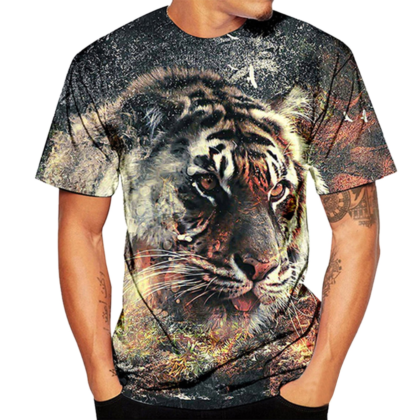 adviicd T-Shirts For Men Spring Summer Tops Shirt UK Ubuy