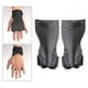 thumbnail image 5 of Empuñaduras para levantamiento de pesas, correas de gimnasio, guantes, muñequeras, ganchos ajustables para entrenamiento Negro, 5 of 9