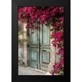 thumbnail image 2 of Dinosmichail 17x24 Black Modern Framed Museum Art Print Titled - Beautiful Antique Doorway, 2 of 5