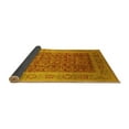 thumbnail image 2 of Ahgly Company Indoor Rectangle Oriental Yellow Traditional Area Rugs, 2' x 4', 2 of 4