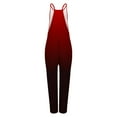 thumbnail image 4 of YUNAFFT 2024 Summer New Style Women Pencil Overalls Sleeveless Jumpsuits Loose Solid Color Suspender Comfy Baggy Rompers with Pockets, 4 of 4