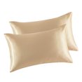 thumbnail image 3 of Ounissouiy Spencer Juego de 2 Fundas de Almohada de Seda para Cabello y Piel Funda de Almohada Natural Fundas de Almohada de Satén con Cierre de Sobre para Juegos de cama tres, 3 of 6