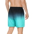 Zando Mens Swim Trunks with Compression Liner Quick Dry Beach Shorts