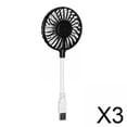thumbnail image 1 of Mini Ventilador USB Portátil Macarena Negro 28x8x2,8 Cm, 1 of 8