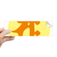 thumbnail image 1 of Culture Sah Rond Motif Rectangle Pare-Chocs Autocollant Carnet Fenêtre Autocollant, 1 of 1