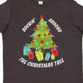 thumbnail image 4 of Inktastic Rockin' Around the Christmas Tree Boys or Girls Toddler T-Shirt, 4 of 5