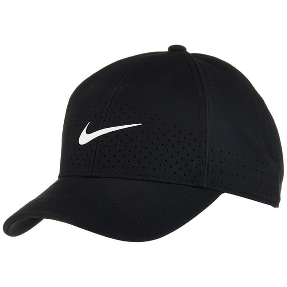 Nike Men's AeroBill Legacy91 Cap AV6953-011 Size ONE Black/White