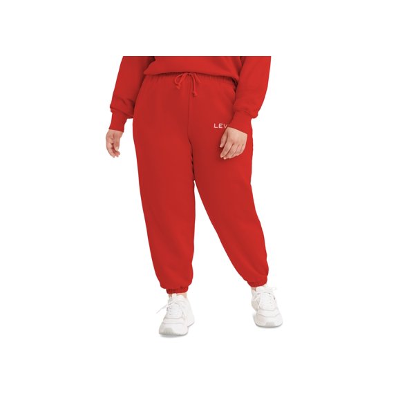Levis Trendy Plus Size Laundry Day Graphic Sweatpants Valiant Poppy 4X