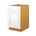 thumbnail image 2 of RTA Wholesalers Snow White Inset Shaker 21" Base Cabinet, Single Door, Single Drawer, Unassembled, 2 of 6