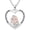 C, variant on Mother Jewelry Gifts 925 Sterling Silver Necklace Love Heart Pendant Wolf Necklace Mothers Gifts for Women Mom Family Grandma