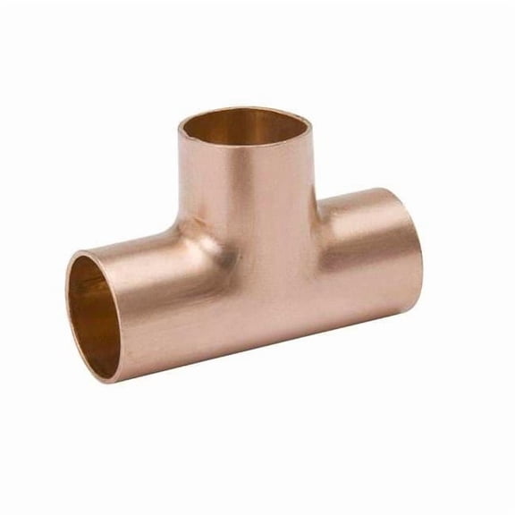 Streamline Tee,Wrot Copper,5/8" Tube,CxC W 04017