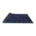 thumbnail image 2 of Ahgly Company Indoor Square Abstract Blue Modern Area Rugs, 5' Square, 2 of 4
