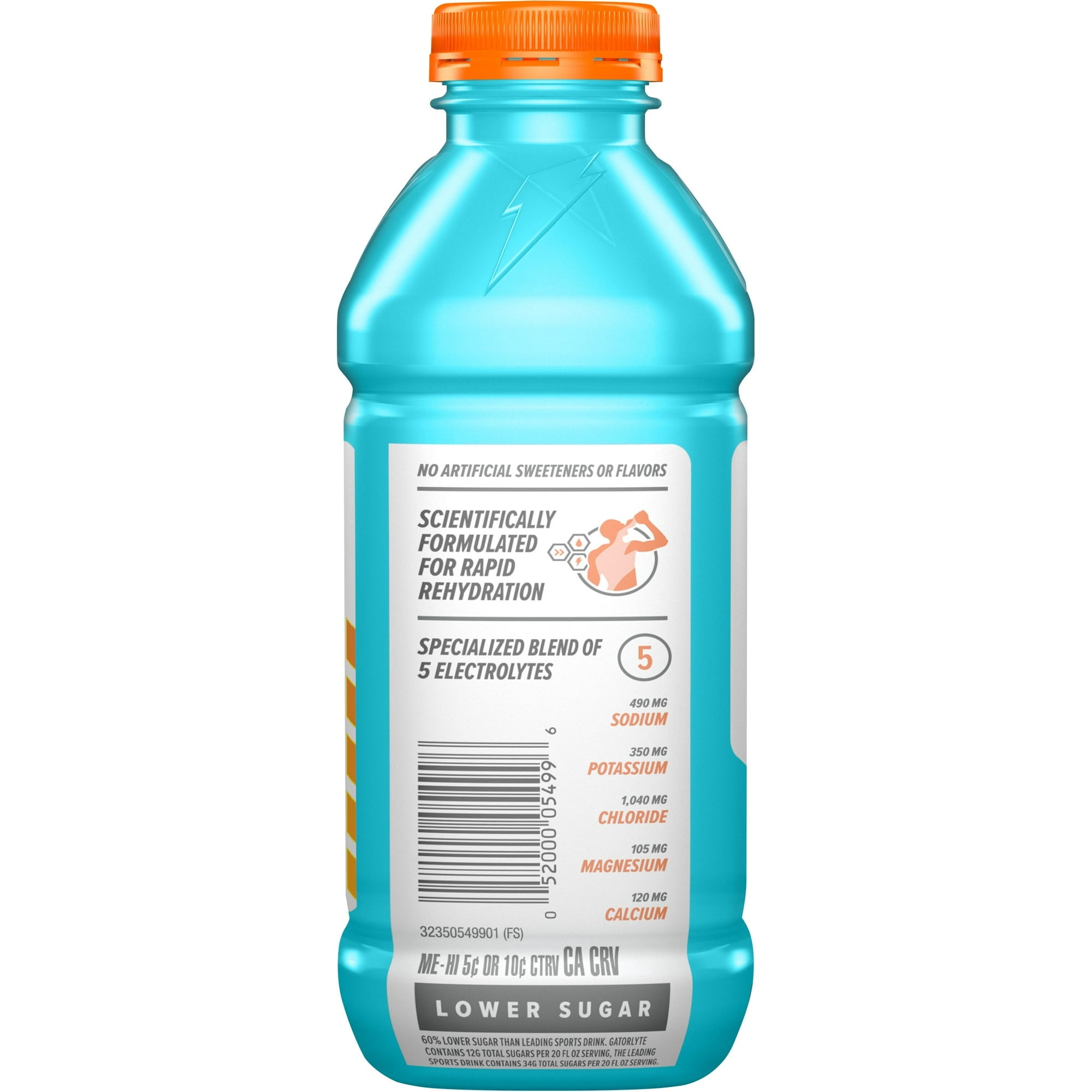 Gatorade Gatorlyte Rapid Rehydration Electrolyte Beverage, Glacier Freeze, 20 fl oz, 4 Count Bottle