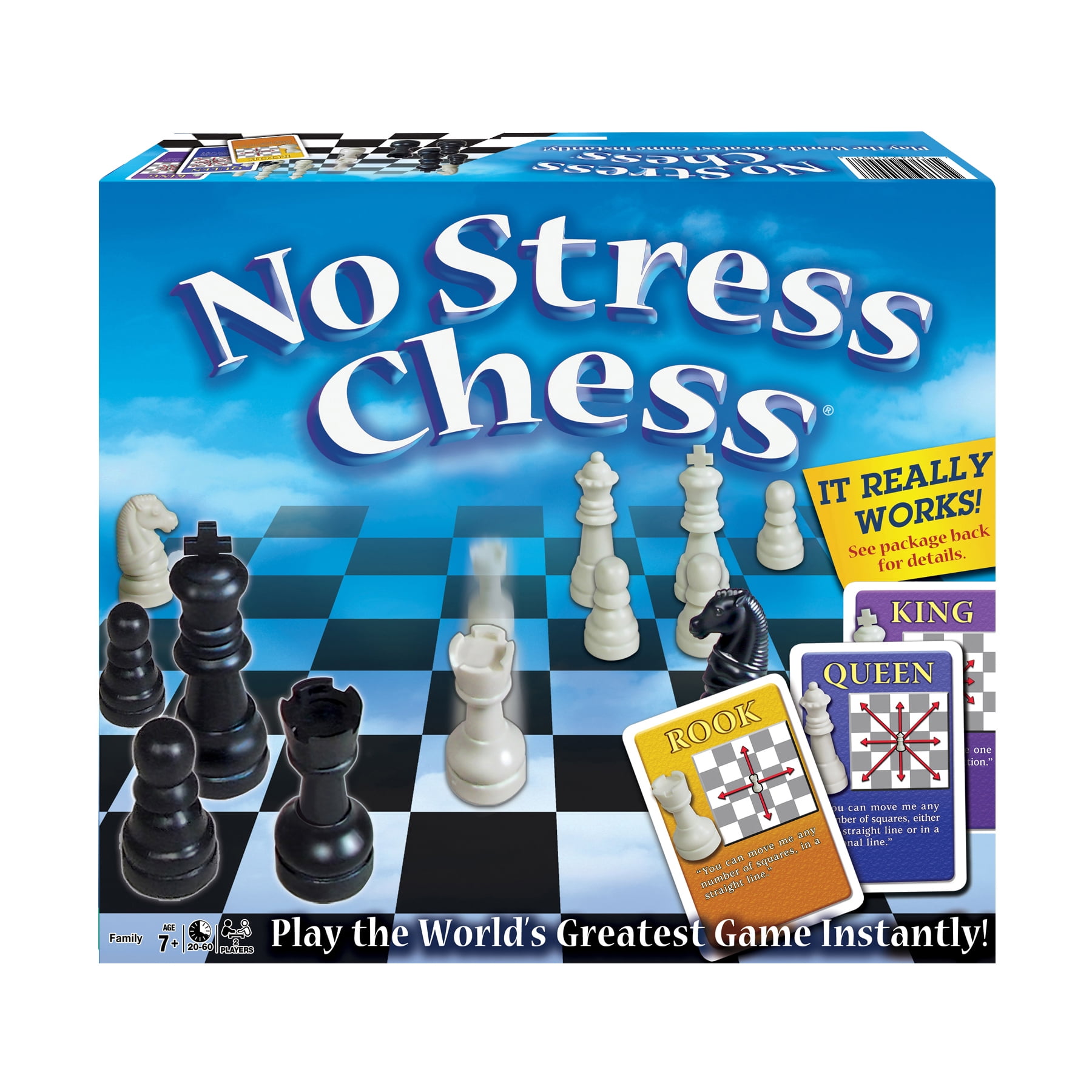 Winning Moves Games Winning Moves No Stress Chess Natural 1091 NEW 