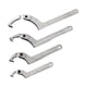 thumbnail image 1 of Crescent Wrench Set Adjustable C-Pin Wrench Hook Wrench for Tightening and Locking of Vehicle Mechanical Round Heads, 1 of 5