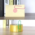 thumbnail image 4 of Super Large Paper Clips Vinyl Coated, 30 Pack 4 Inch Assorted Color/Multicolor Giant Large Jumbo Paper Clip Holder for Files, Papers, Office Supplies (10cm), 4 of 5