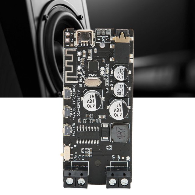 Tarjeta amplificadora PCB de placa amplificadora de componentes estéreo de 2 canales con control de botón para computadora portátil