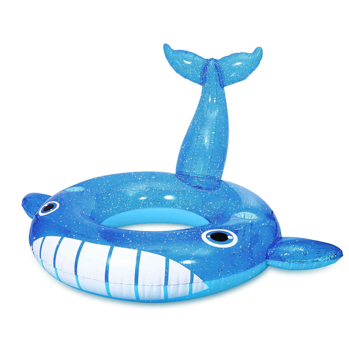 IBASETOY Inflatable Whale Pool Float Pool Swim Ring Seat Float Water Games Sports Supplies