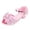 Pink, variant on Krdevn Kids Glitter Princess Sandals with Bow and Rhinestones Size:5.5-6 Years