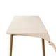 thumbnail image 3 of Mantel elástico resistente a arrugas 55x31 pulgadas | Funda de mesa beige resistente al agua para el comedor en la cocina | Esquinas elásticas ajustadas, decoración exterior interior fácil de cuidar, 3 of 9