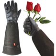 thumbnail image 1 of wonima02 Cactus Gloves, Garden Gloves for Women Men Thorn Proof, Professional Puncture Resistant Gloves for Rose Pruning & Cactus, Long Leather Garden Gloves (Professional Thorn Proof) (Medium, Black), 1 of 1