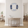 thumbnail image 2 of Maison Concepts Wooden Life Buoy With Rope Decor 14.2", 2 of 3
