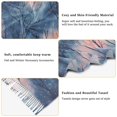 thumbnail image 5 of FORMRS Womens Scarf Winter Soft Long Big Warm Shawls Wrap Tassel Scarves, Trees in The Night, 5 of 9