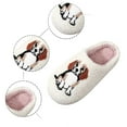 thumbnail image 5 of Fuzzy Slippers For Women Cozy Indoor Slippers Soft Comfortable Home Shoes Cute Cartoon Dog Design Slides Warm Cozy Winter House Slippers Bedroom Indoor House Shoes, 5 of 7