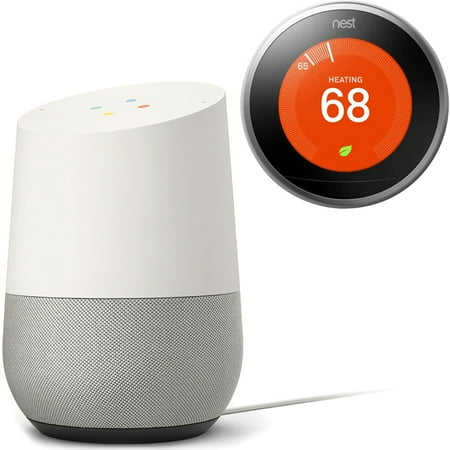 Google Home and Nest Thermostat Bundle