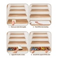 thumbnail image 5 of Stair Treads for Wooden Steps, Blue Red Yellow Peel and Stick Stair Treads with Adhesive, Modern Colored Rainbow Stained Glass Non Slip Indoor Stairs Runner Rugs Mats for Elders Dogs 8"x30"7PCS, 5 of 7