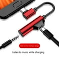 thumbnail image 2 of USB Type C to 3.5mm Sound Cable Earphone Adapter USB C Headphones Sound, 2 of 14
