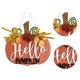 thumbnail image 2 of Decoración de calabaza colgante de Acción de Gracias para el jardín de la casa de campo (amarillo 30*30cm), 2 of 7