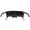 Gloss Black, variant on IKON MOTORSPORTS, Rear Diffuser Bumper Lip Compatible With 2013-2014 Ford Mustang V6 & GT, Spoiler Diffuser W/ Shark Fins