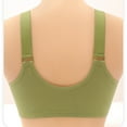 thumbnail image 6 of NTACZA Plus Size Cozy Bras for Womens Green Push-Up Front-Closure Full Coverage Solid Everyday Bras Bras for Teens XL, 6 of 8