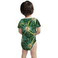 thumbnail image 2 of Rocae Thorns Of Macro Cactus for Baby Cotton Short-Sleeve Bodysuits for Unisex Onesies Bodysuit-3 Months, 2 of 7