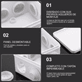thumbnail image 2 of Cajas Gabinete Estancas Ip55 Para Exterior Cctv 12 Pack, 2 of 5