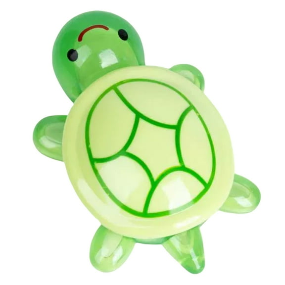 Summer Deal! Eguiwyn Big Luminous Turtle*1 Luminescent Turtle Box for Storing Toys Home Decor Resin Craft Turtle Figurines That Glow Storage Ornament