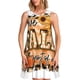 thumbnail image 1 of Fotbe I Love Fall Most Of All Vestido de Verano sin Mangas para Mujer – Vestido Midi Línea A, Estilo Camiseta Floral, Vestido Playero Casual y Fluido, 1 of 7