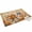 Sepia Tan, Faded Denim, Crimson Red, Harvest Gold, variant on Entryway Rug 2'x3', Thanksgiving Kitchen Runner Rugs Non-Slip Carpet Mats, Fall Pumpkin USA Flag Sunflowers Retro Bedside Rugs Runners Washable Floor Carpet for Bathroom Laundry Room