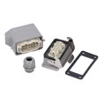thumbnail image 2 of "Industrial-Grade 10-Pin Side-Exit Waterproof Connector with High-Temp Coating for Automation Systems"  

(Character count: 97)  

Alternative option:  
"Silver-Plated Brass Heavy Duty 10-Core, 2 of 3