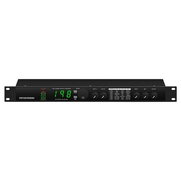 LOVEVER Professional Digital Reverberation Multi Effect Processor Audio Equalizer US PLUG