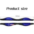 thumbnail image 2 of Hawyet 2 PCS Car Side Door Edge Guards, 8.2In Anti-Collision Vehicle Door Protection Trim with Reflective Warning, Universal Waterproof Door Side Accessories for Cars Sedans Trucks SUVs (Blue), 2 of 5