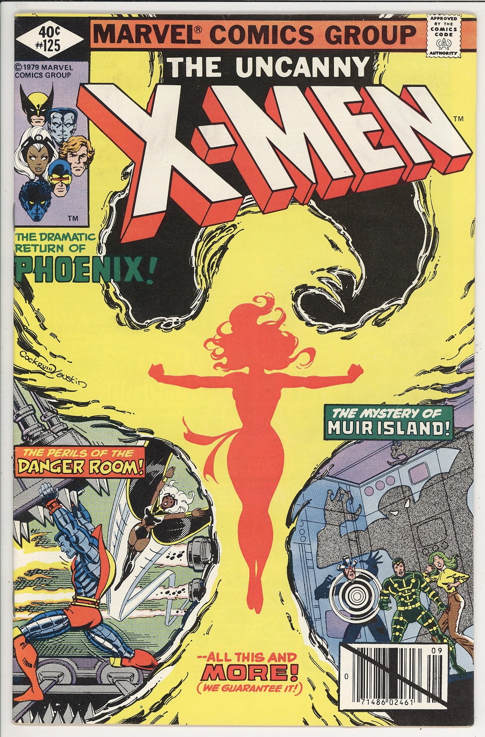Cover of The X-Men #125