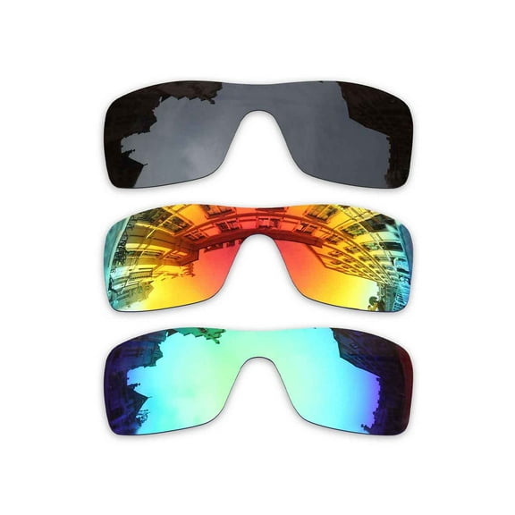 Vonxyz 3 Pack Polarized Replacement Lenses for Oakley Turbine Rotor OO9307 Sunglasses