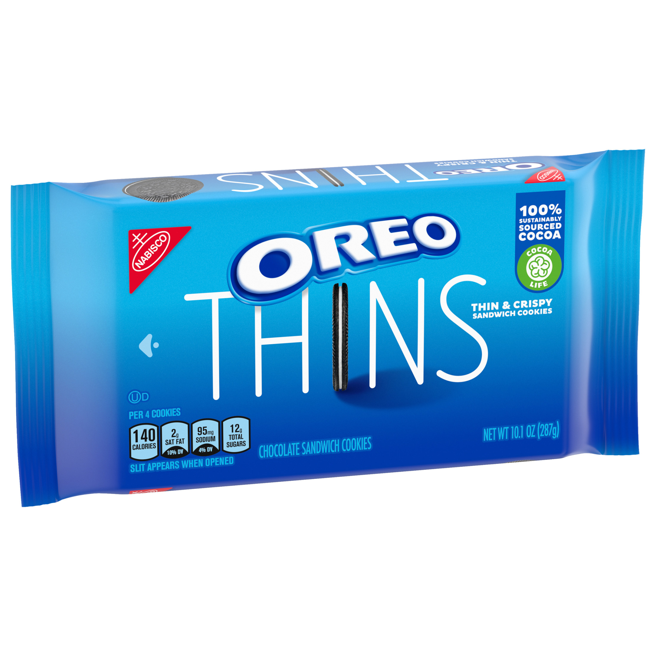 OREO Thins Chocolate Sandwich Cookies, 10.1 oz - image 2 of 11