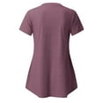 thumbnail image 4 of Edvintorg Maternity Nursing Shirt Short Sleeve Nursing Top Women's Pregnancy Breastfeeding Tee Casual Side Ruched Pregnant Maternity T-Shirt Ropa Embarazada, 4 of 7
