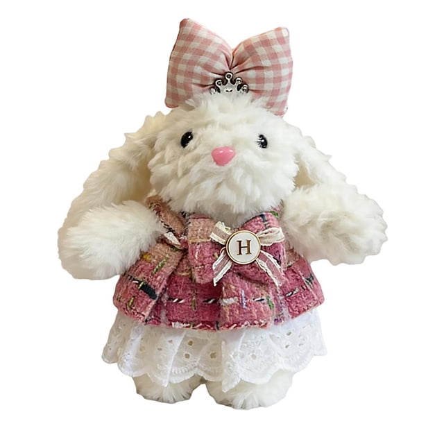 Plush Floppy Eared Bunny Small Animal Bonnie Bunny Baby Doll Rabbit
